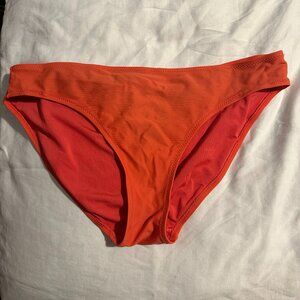 Aerie full coverage red swimsuit bikini bottoms